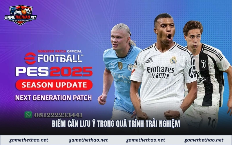 Điểm cần lưu ý trong quá trình trải nghiệm