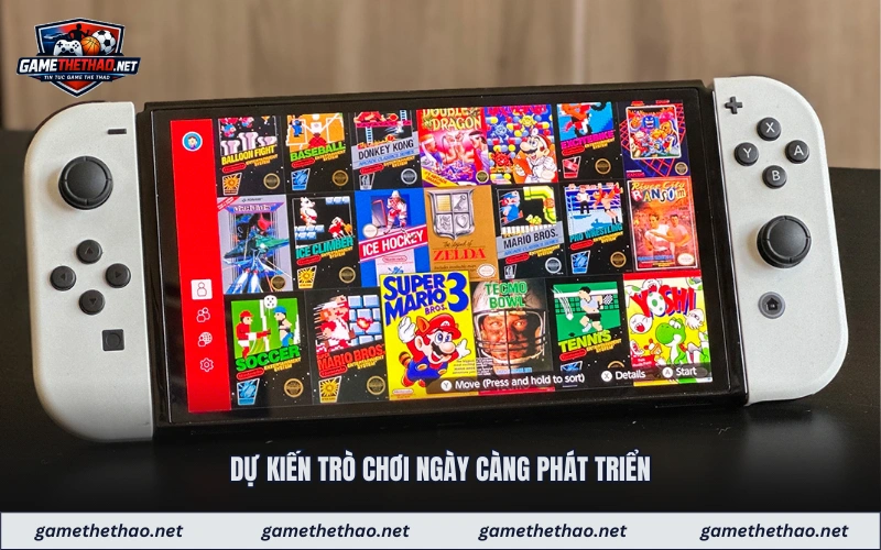 Dự kiến trò chơi ngày càng phát triển