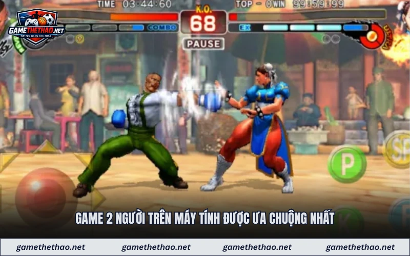Game 2 người trên máy tính được ưa chuộng nhất