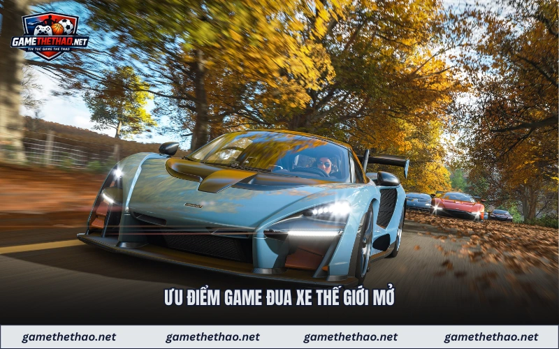 Ưu điểm game đua xe thế giới mở